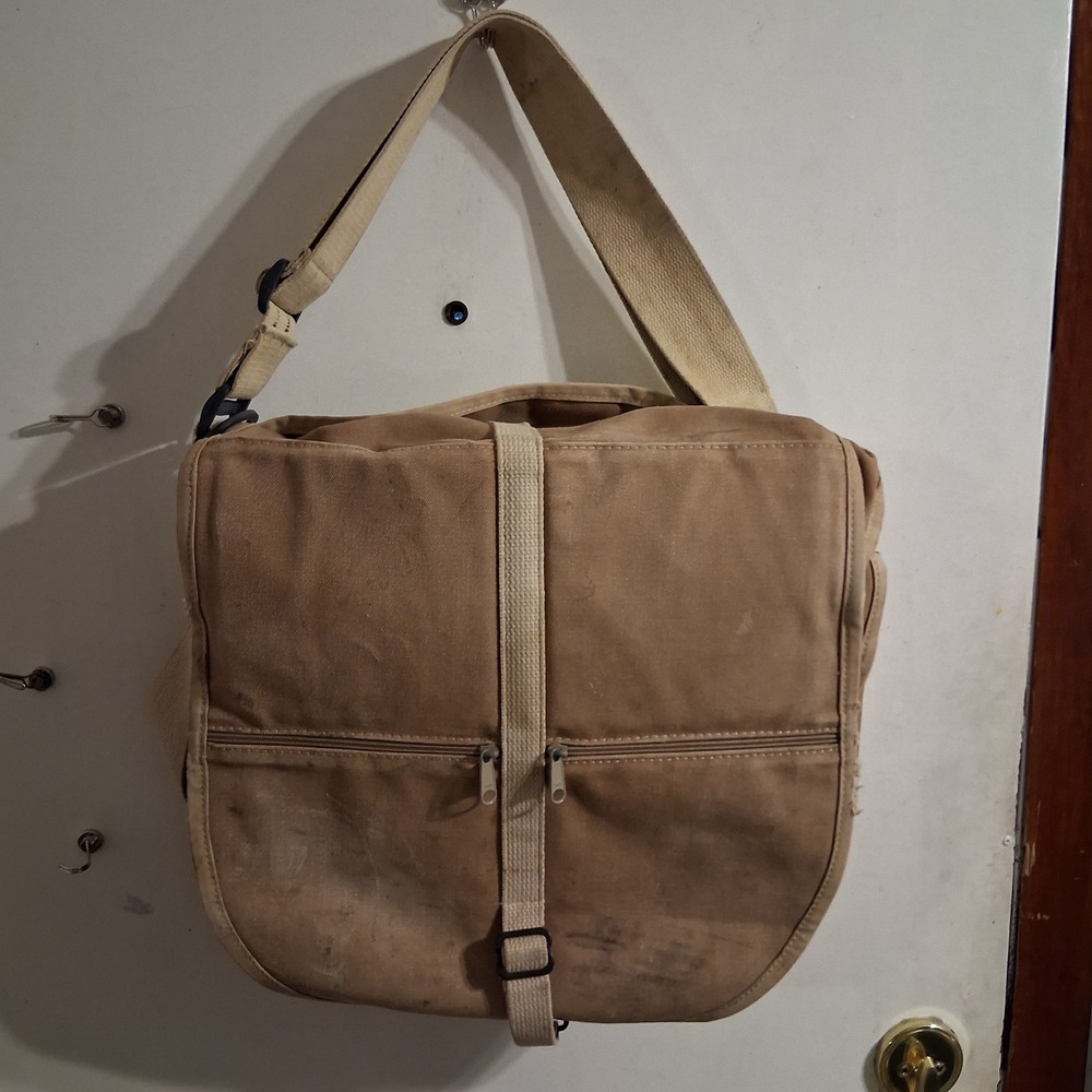 Domke F-802 Reporter's Satchel Needs TLC Fair Sand